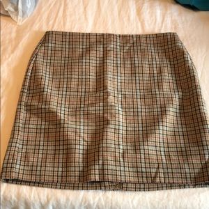 Plaid Banana Republic Skirt size 10